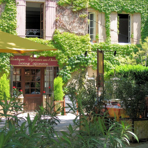 Provence - Gigondas - in the village square