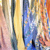 At Isle sur la Sorgue - the fabric stall with lots of Provencal fabrics