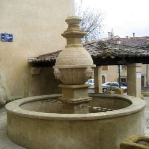 Provence - Sablet - Old Fountain and Wash House