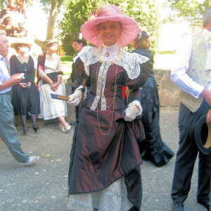 Provence - Sablet - Villagers celebrate the historic Belle Epoque
