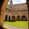 Provence - Avignon - Courtyard at the Palais des Papes that is the venue for many summer concerts