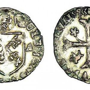 Provence - Avignon - old coins from the Comtat Venaissin around Pope Clement viii's time -1593