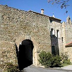 Provence - Cairanne - The Autanne Gate next to the Church