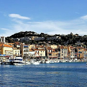 Provence - Cassis - Harbor view - panoramic
