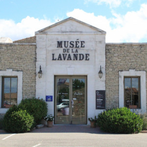 Provence - La Garde d'Apt - Entry to the Lavender Museum
