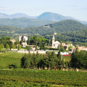 Provence Roaix - The village across the Ouveze valley