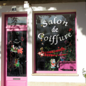 Having a bad hair day? No problem - we have a Salon de Coiffure - Hairdresser - right in the village