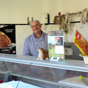  Monsieur Bonfils, the butcher in Sablet Village - always ready to explain French cuts of meat and help his customers