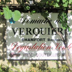 Sablet wineries are easy to find - many within walking distance from the village