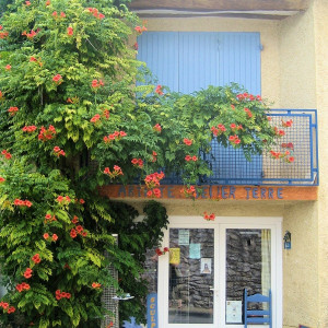 This pretty building in Sablet features local handmade pottery 