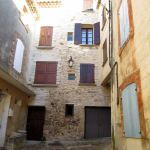 Houses in the old village