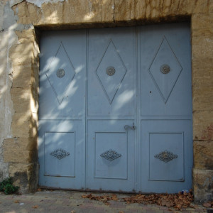 Doors in Sablet by Margaret Dennis