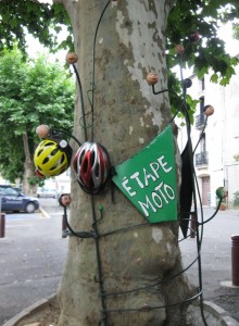 Provence - Cycling - Helmet Rest