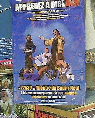 Le Festival d'Avignon - Affiche 1