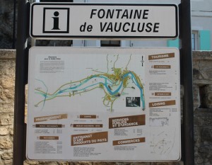 Fontaine de Vaucluse - guide to the town