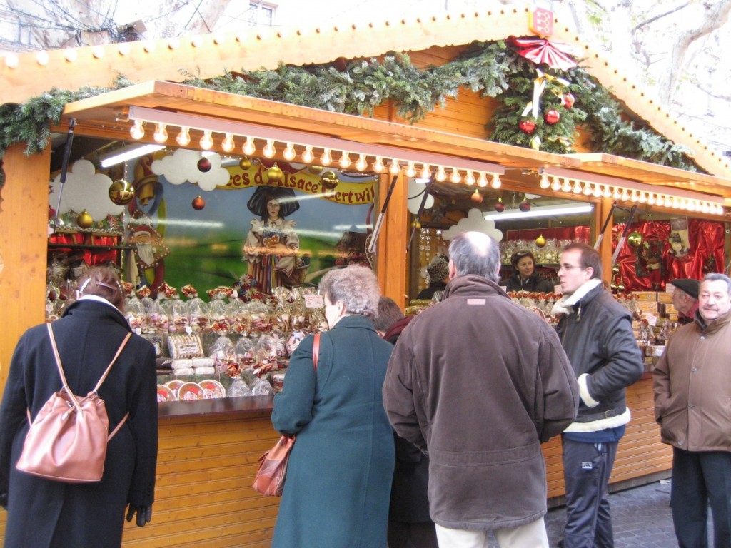 Christmas Markets of Provence - Avignon - baked goods and candies