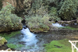 Smaller Springs along the way to the main source