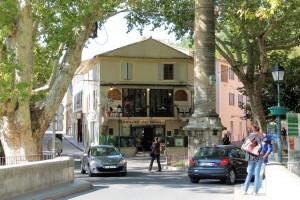 Tree Shaded Town's square