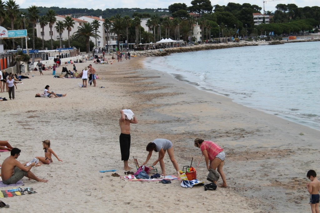 On the beach at la Ciotat